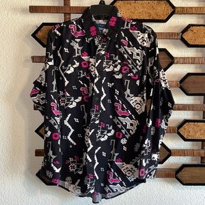 Vintage wrangler button up